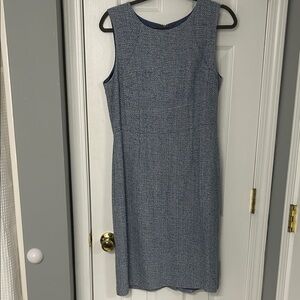 Pendleton Textured Blue Midi Dress